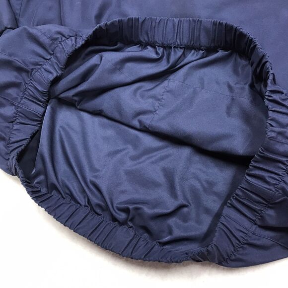 FOOTJOY Golf Windshirt Men XL Navy 1/4 Snap Elastic Waist Cuff Raglan Pullover - Picture 5 of 16